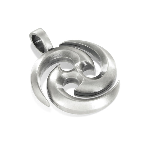 Ohm Inspirational Thoughts Luck Life Love Pewter Pendant By Bico Australia