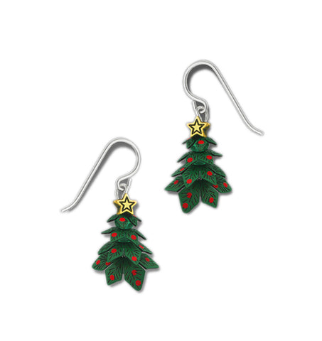 Green Christmas Tree Gold-tone Ornament & Star by Sienna Sky