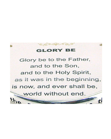 Inspirational Glory Be To The Father & to The Son & to The ... Bangle Bracelet by Jewelry Nexus