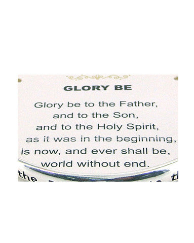 Inspirational "Glory Be To The Father, & to The Son & to The ..."  Bangle Bracelet  - Jewelry Nexus