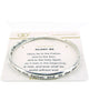 Inspirational Glory Be To The Father & to The Son & to The ... Bangle Bracelet by Jewelry Nexus