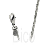 Cobra Chains are Matte Finished in Pewter by Bico Australia