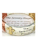 Serenity Prayer Engraved Hammered Stretch Bracelet God grant me the Serenity to .?by Jewelry Nexus