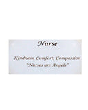 Nurse Inspirational Bracelet , Kindness. Comfort, Compassion 