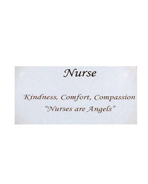 Nurse Inspirational Bracelet  Kindness. Comfort Compassion Nurses are Angels by Jewelry Nexus