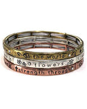 Sisters Love Inspirational Multi Layer Bracelet 