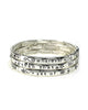 "Footprints in the Sand.." Matthew 8:19 Inspirational Multi Layer Stretch Bracelet - Jewelry Nexus