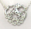 Zodiac Symbol Silver-tone Chain 18" Necklace With Crystals in a Gift Box by Jewelry Nexus