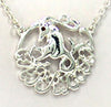 Zodiac Symbol Silver-tone Chain 18" Necklace With Crystals in a Gift Box by Jewelry Nexus