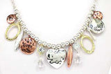 Hammered Heart Circle of Love 18