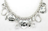 Hammered Heart Circle of Love 18