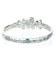 Mom's Blessing Prayer Engraved Inspirational Stretch Bracelet with Prayer Bookmark - Jewelry Nexus
