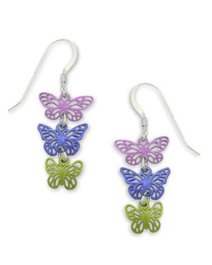 Butterfly Laser Cut Earrings, Handmade in the USA by Sienna Sky 616