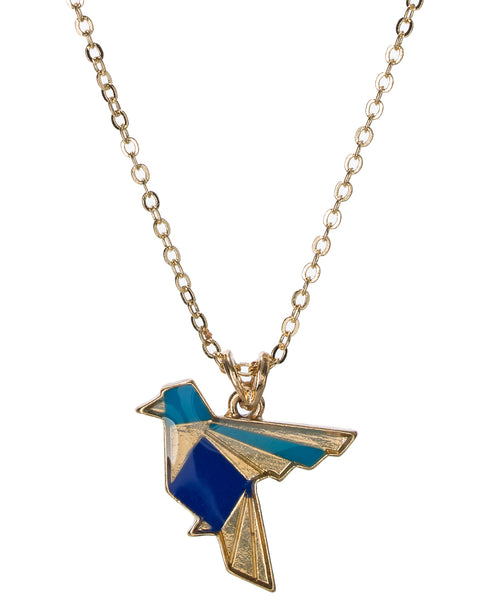 BLACK DIAMOND EYED HUMMINGBIRD 14K GOLD FILLED NECKLACE – The Huntington  Store