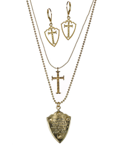 I Can Do Everything Through Him Who Gives Me Strength Pendant Philippians 4:13 by Jewelry Nexus