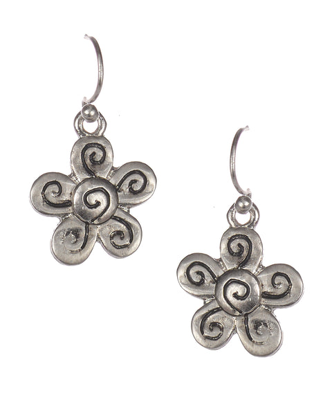 Polished Encircled Tree of Life Necklace & Matching Earring Set - Jewelry Nexus