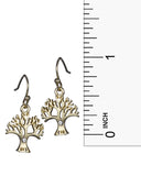 Tree of Life with Faith All is Possible Rhinestone & Medallion Necklace & Earring Set by Jewelry Nexus