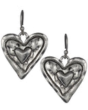 Heart Charm Pendant Necklace All You Need Is Love Necklace & Earring Set by Jewelry Nexus