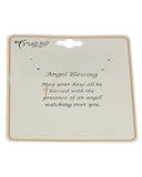 May your days all be blessed Angel Blessing Inspirational Religious Stretch Bracelet- Jewelry Nexus