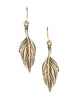 Owl on A Branch Antique Finish 21" Pendant Necklace Set with Leaf Earrings by Jewelry Nexus