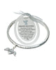 Silver-tone Angel Friends Blessings  Angel Heart Charm Bracelet & Bookmark by Jewelry Nexus