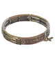 Prayer of St. Francis Cross Charm Hammered Stretch Bracelet Lord make me an instrument Jewelry Nexus