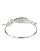 John 3:16 Inspirational Religious Bangle Bracelet with Charm - Jewelry Nexus