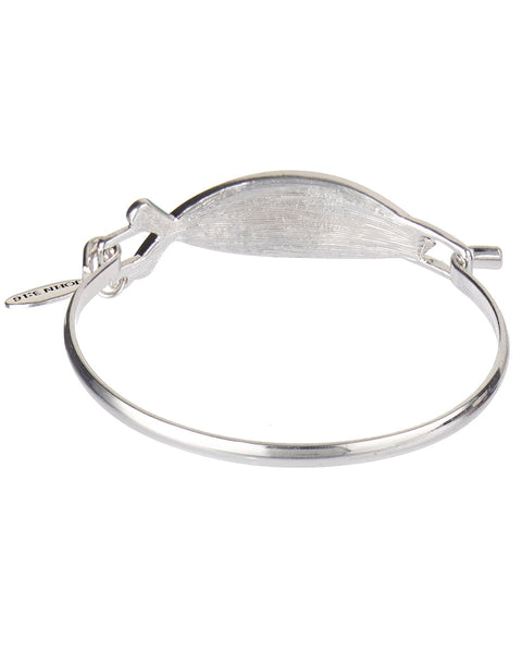 John 3:16 Inspirational Religious Bangle Bracelet with Charm - Jewelry Nexus