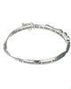 Mothers Prayer Twist Engraved Bangle Bracelet & Mom Charm Prayer Card Included
