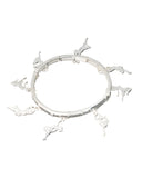 Dance Life is Not About Waiting for the Storm to Pass Its About Dancing in the Rain Stretch Bracelet