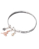 Dance Charm Twist Love Sing Live Heaven Bracelet Inspirational Card by Jewelry Nexus