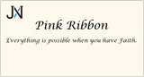 Pink Ribbon Faith Strength Hope Victory Bracelet Angel Wings Heart Charm by Jewelry Nexus