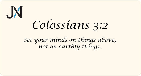 Colossians 3:2 Prayer Imitation Pearl Crystal Bracelet Set minds on things above not earthly things