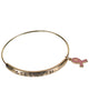 Pink Ribbon Adjustable Bracelet "Color of Strength Symbol of Hope Sign of Victory" by Jewelry Nexus
