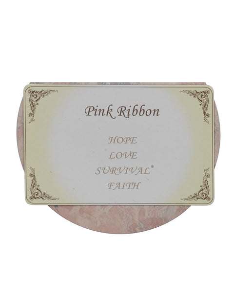 Pink Ribbon "Survivor" Adjustable Bracelet " Hope, Love, Survival, Faith " - Jewelry Nexus