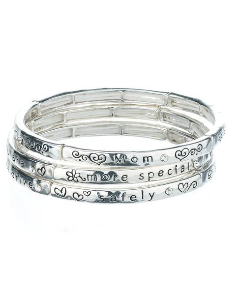 Mothers Prayer Inspirational Multi Layer Stretch Bracelet You are more special ....by Jewelry Nexus