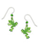 Sienna Sky Green Frog Dangle Earrings 1428