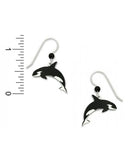 Orca Killer Whale Black & White Earrings Made in the USA by Sienna Sky 1456