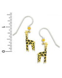 Sienna Sky Giraffe Dangle in Brass Earrings 912